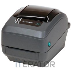 Офисный принтер штрих кода Zebra GX430t снят с производства.
